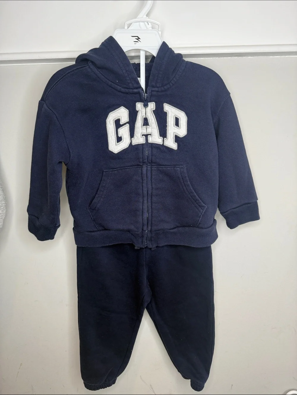 GAP Toddler Navy Hoodie & Jogger Set